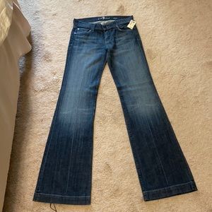 Flare jeans 7 for all mankind, size 28